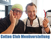 Cotton Club im Ungererbad: die Dinnershow für Gourmets vom 06.11.2014- 01.03.2015 mit einem Gourmet-Menü der Starköche Stefan Marquard und Holger Stromberg (gFoto: Martin Schmitz)